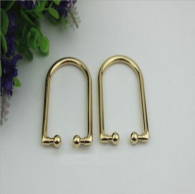 China Factory supply cheap price inner size 35mm bigger metal open d ring for bag strap for sale