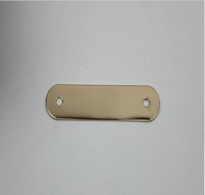 China Ladies shoe accessories light gold iron metal shoes buckles parts for sale