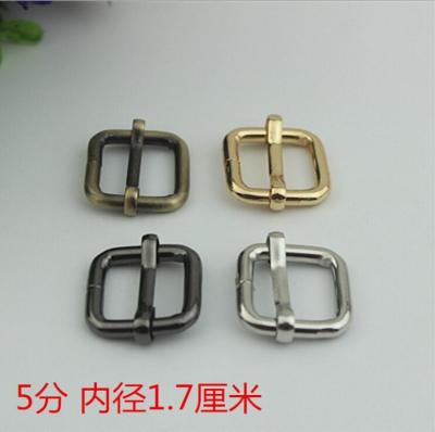 China Factory Price Multi-color 17 mm Iron Metal Tri-Glide School Bag Adjustable Strap Buckle for sale