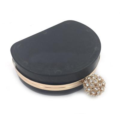 China Bag accessory handbag making gold metal part clutch bag box metal frame for sale