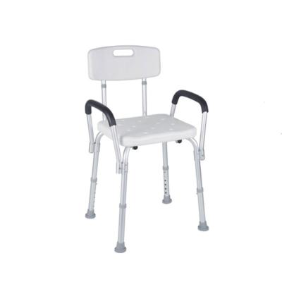 China Hot Selling 1.0MM Steel Frame Commode Wheelchair With Toilet Transfer Bath Chair For Elderly for sale