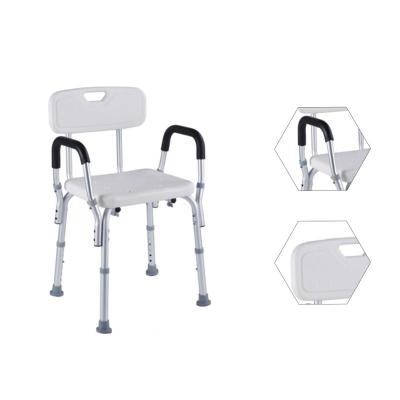 China Hot Selling 1.0MM Steel Frame Commode Wheelchair With Toilet Transfer Bath Chair For Elderly for sale