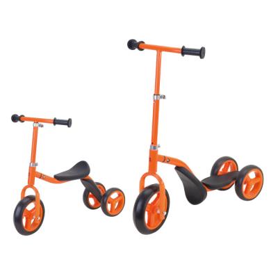 China PP/EVA 2 wheel factory price in 1 scooter 3 wheel baby scooter for sale