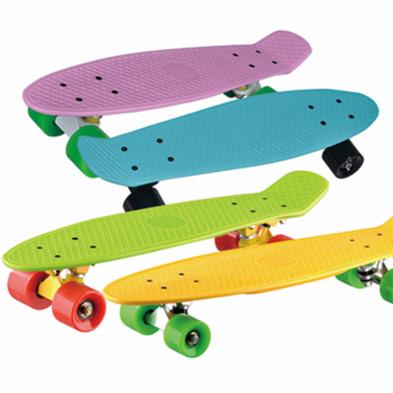 China 21 inch wooden wholesale custom colorful four wheel skateboard for sale