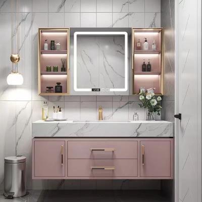 China China Modern Bathroom Furniture Set Luxury Vanity Sink Basin Cabinet Set for sale