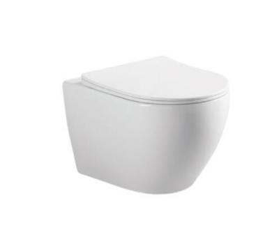 China Europe Hot SALE Double-flow Cheaper Ceramic Wall Hung One Piece Toilet Design for sale