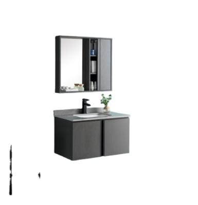 China China Manufacture Low Price Modern Space Saver Bathroom Furniture Cabinet Vanity for sale