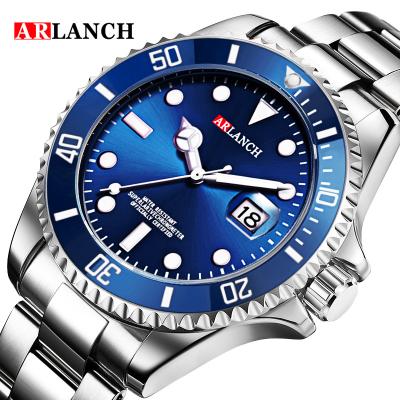 China Classic Customization Logo Calendar Waterproof Watches Cola Ring Series Blue Silver Fashion Stainless Steel Low Price Dropship Full Calendar Watches for sale