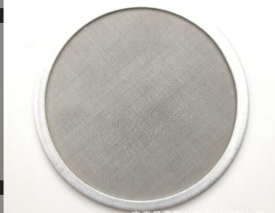 China Machinery Repair Shop Round Shape SS 304 316 316L Stainless Steel Metal Wire Mesh Filter Woven Disc For Filtering And Sorting for sale