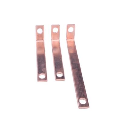 China Solid battery connection 400a tin coated copper bus bar for battery pack for sale