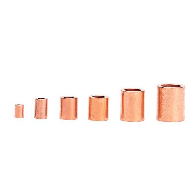 China 4mm Round Stop Key Swage Sleeve Ferrule Wedging Copper Hardware for sale