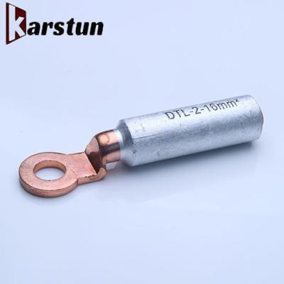 China Power Copper And Aluminum B DTL-2-16mm Bimetallic Cable Lug for sale