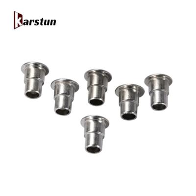 China Custom Made Stainless Steel Brass Rivets / Copper Flat Head Rivet for sale