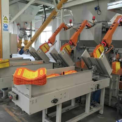 Κίνα High Qualified Pneumatic Driven Type Paper Valve Bag Sand Packaging Machine with compress air προς πώληση