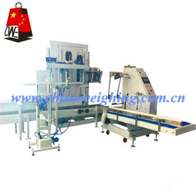 China Multi-functional Automatic Sack Placing Machine for Open Mouth Bag for sale