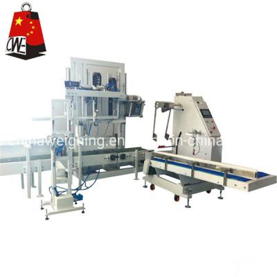 China Low Cost Fully Automatic Cement Granular Open Bag Filling Weighing Bagging Machine en venta