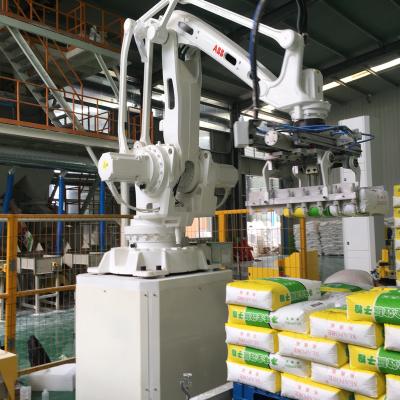 China Automatic Robot Stacking Palletizing Machine for sale