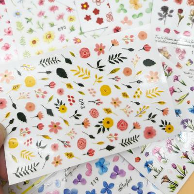 China Other Ychon Fall Nail Stickers Halloween Christmas Autumn Nail Stickers Fruit Stickers for sale