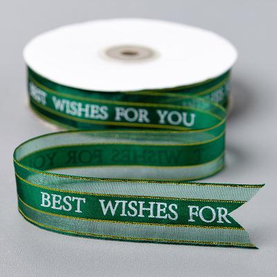 China Gift Wrap Top Fashion Christmas Wedding Birthday Cake Box Packaging Polyester Decorative Sanding Satin Wrapping Ribbons Gift Ribbon for sale