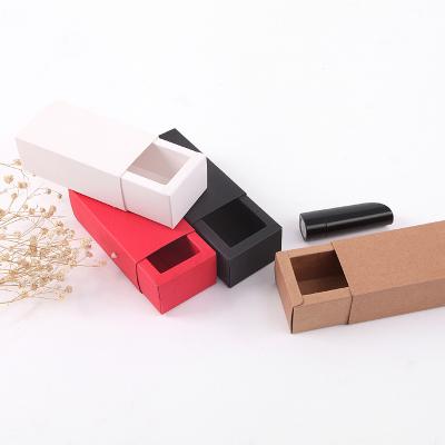 China Hot Selling Recyclable Kraft Paper Carton Flower Tea Wholesale Tea Jars Drawer Box Cosmetics Jewelry Gift Box for sale