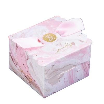 China Recyclable Flat Outer Square Food Packing Box Small Color Cosmetics Box Cardboard For Sale for sale