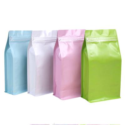 China Moisture Proof Coffee Bag Self Packing Aluminum Foil Self Adhesive Air Valve Bag Tea Food Packing One Way Side Sealed Bag for sale