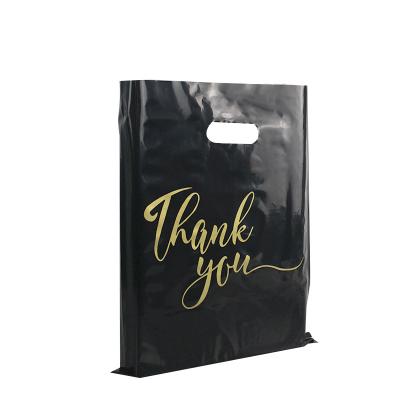 China Recyclable Custom Logo Printed Die Cut Handle Carry Bag Reusable Plastic Shopping Bags Shopping Bag for sale