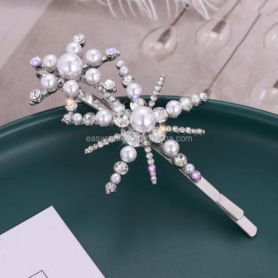 China RE4146 Vintage Rhinestone Bridal Hair Clip Girls Star Hair Pins Wedding Hair Accessories for sale