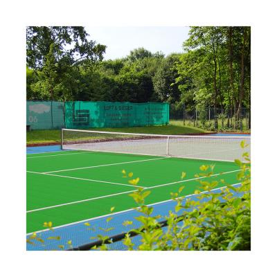 China Anti Slip RCHS Durable Anti-UV Heat-tolerance PP Outdoor Basketball Court Flooring Sport Floor PP Material Tennis Flooring Pingpang Court for sale