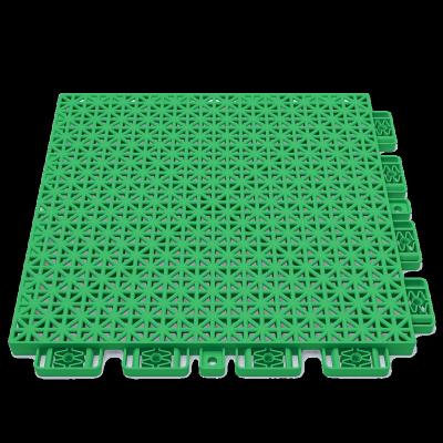 China Outdoor Anti Slip Interlock Sports Yard PP Floor Lawn And Garden Tiles Mat Outdoor Kids Plastic Movable Plastic Indoor Playground For Sale for sale