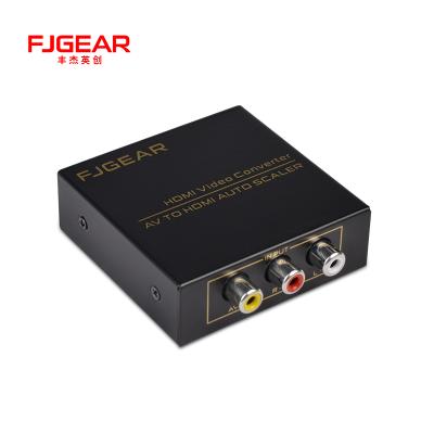 China plug and play fjgear hdmi to rca hdmi to av converter 1080p usb to hdmi to hdmi converter for sale