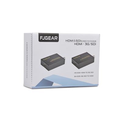 China FJGEAR hot-selling HD SDI to HDMI Converter, best quality and cheap SDI to hdmi converter 1080p for sale