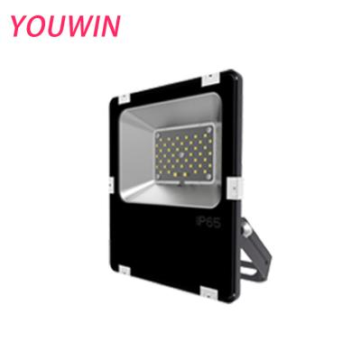 China YOUWIN hot indoor/outdoor led flood lamp die cast aluminum led flood lights ultra thin ip65 led flood light for sale