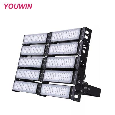 China YOUWIN Professional Indoor/Outdoor LED Stadium Lights 500W Football Sports LED Flood Light Fixture Spotlight for sale