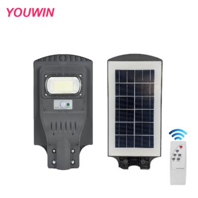 China Outdoor Solar Lights Motion Sensor Security Led Street Light With Remote Control Garden Led Solar Street Light for sale