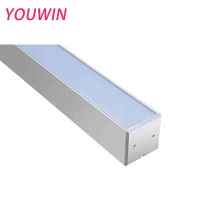 China Indoor LED Lighting High Efficiency 110lmw 20w Slim Aluminum Led Linear Light Fixtures Led Batten Light For Supermarket for sale