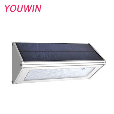 China Outdoor Aluminum Waterproof Ip65 Solar Garden Security Lights 6w Led Solar Wall Light for sale