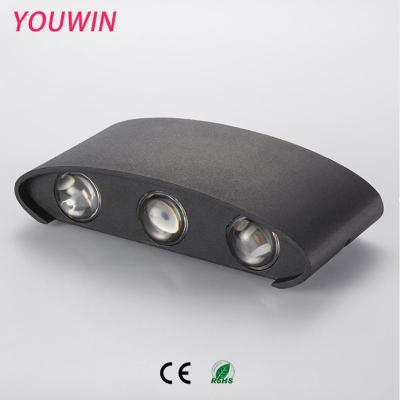 China RA80 30 Degree 6W 8W Modern Exterior Wall IP65 LED Wall Mounted Neon Light for sale