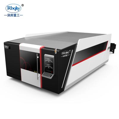 China Custom Or Standard Laser Cutter 3000W Fastest Laser Servo Motor Fiber Cutting Machine With Full Coverage Te koop