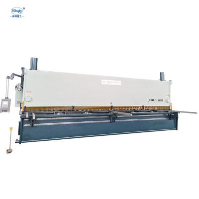 China Metal Cutting CNC Steel Sheet Slitter Guillotine Industrial Metal Plate Hydraulic Shear Shear for sale