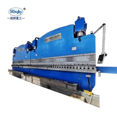 China Stainless Plate Bending New Design Hydraulic Tandem Bending Press Brake For Lightweight Poles for sale