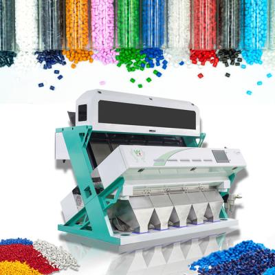 China Pe Pp Pvc Pet Hdpe Ldpe Plastic Granules Color Sorter Color Sorting Machine For Pet Flakes for sale