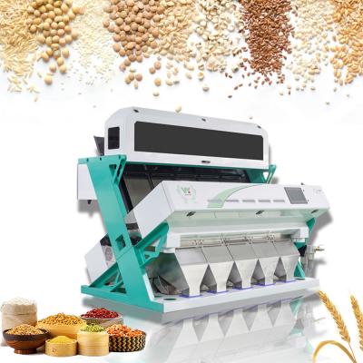 China Multifunctionele 5 Hellingen 320 Sorteerder van de Kanalen de Optische Kleur voor ABS van Rijstbean nut seeds pet pp Plastic Mineralen Te koop