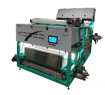 China Double-Layer Belt Conveyor CCD Colour Sorter Broken Glass Bottles Color Sorter Separator Glass Color Sorter Sorting Mach for sale