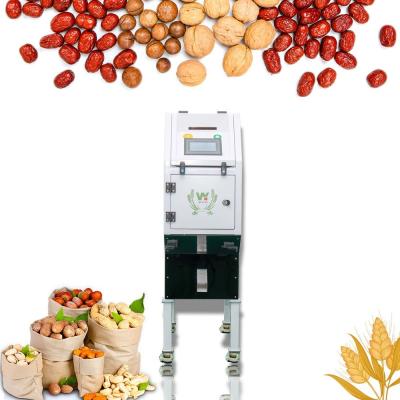 China Small Volume Automatic Cashew Nut Sheller Kernel Separation Machine Color Separator Machine for sale