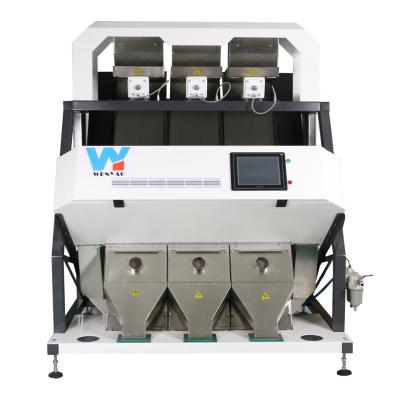 China 99.99 accurate Plastic Color Sorter with High Frequency Ejectors for sale