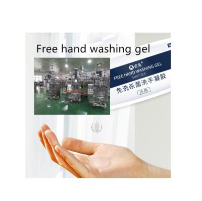 China Food Multifunctional Hand Wash Gel Dishwasher 3/4 Free Sides Sealing Alcoholic Liquid Soap Liquid Packing Machine for sale