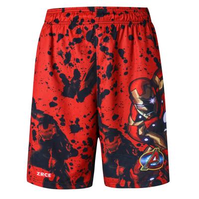 China Wholesale Anti-UV Anime Sport Shorts Basketball Jogger Pants Men's Running Shorts for sale