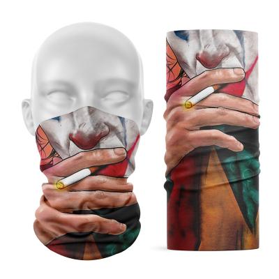 China Sun Protection Magic 3D Print Scarf Bandana Neck Cuff Skull Face Scarf For Men Head Sunshade Balaclava Outdoor Fishing Bandana for sale