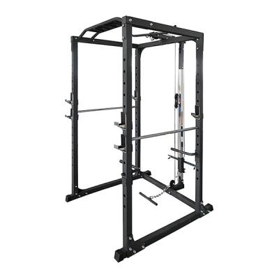 China Commercial Multi Function Gym Home Fitness Equipment Power Rack Stand Commercial Squat Cage for sale